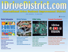 Tablet Screenshot of idrivedistrict.com